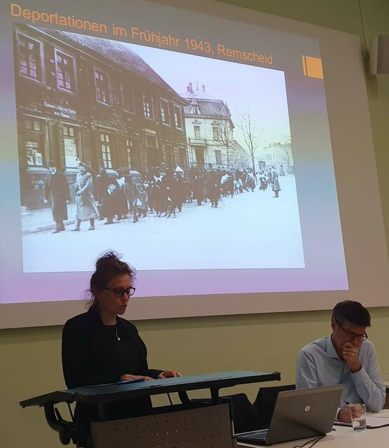 Foto Deportation Frühjahr 1943 in Remscheid