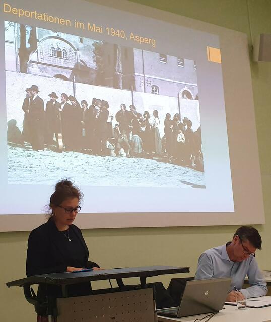 Foto Deportation im Mai 1940 in Asperg