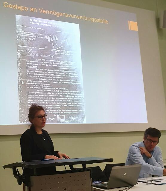 Gestapo an Vermögensverwertungsstelle