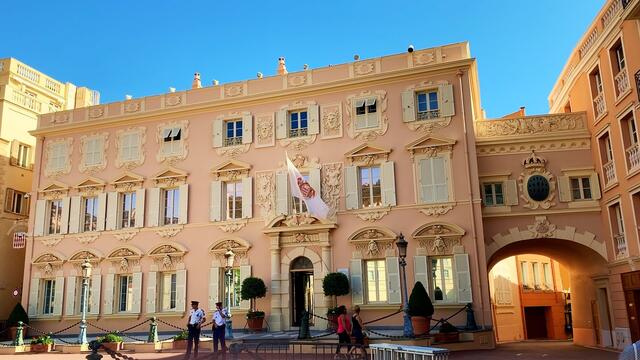 12. - 18. Oktober 2019. Blumenriviera. Italien. Monte Carlo - Monaco. IV. Fürstenpalast.