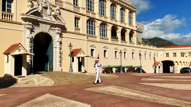 12. - 18. Oktober 2019. Blumenriviera. Italien. Monte Carlo - Monaco. IV. Fürstenpalast.