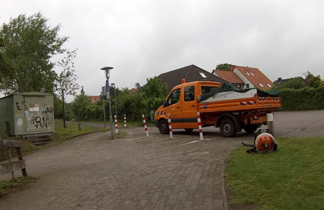 Astrein geparkt!