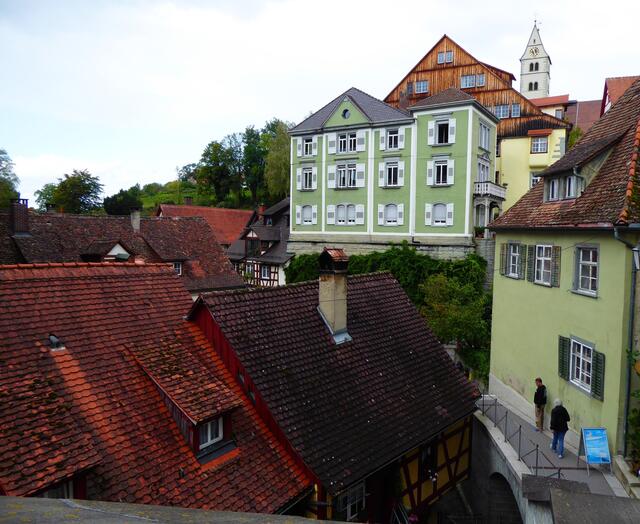 Ein Weg hinunter zur Unterstadt