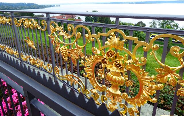 Prächtiges Geländer
