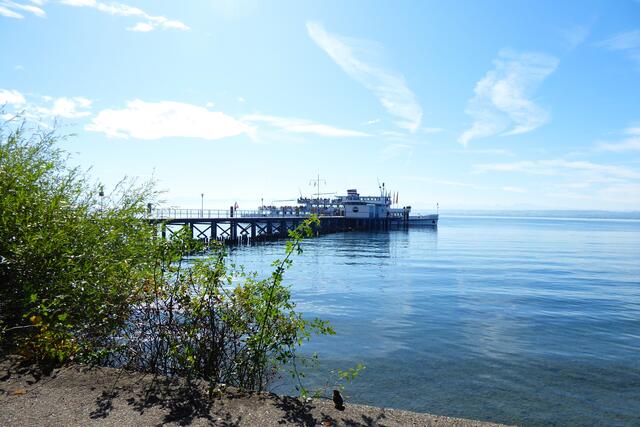 Schiffsanleger in Hagnau