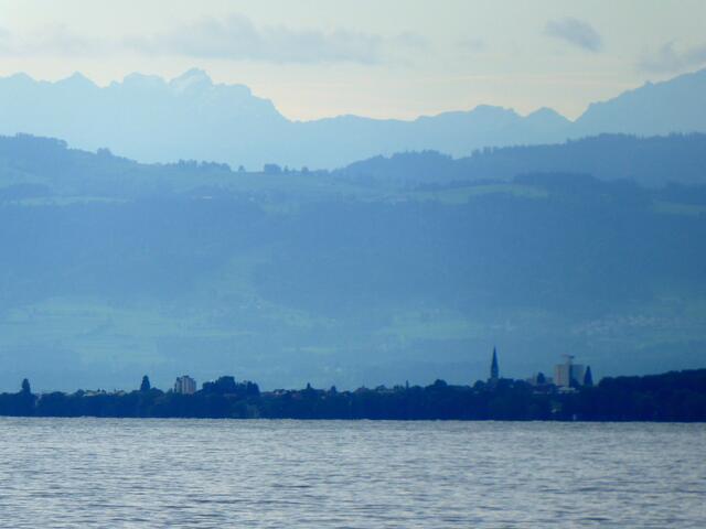 Blick auf die Schweizer Berge