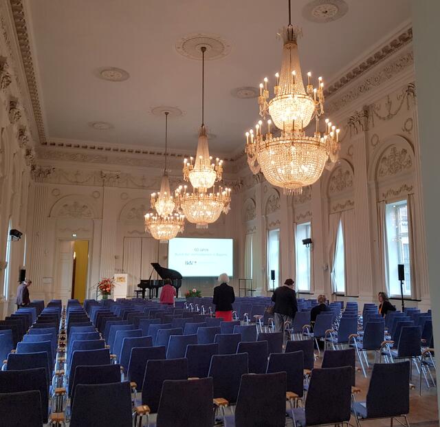 Max-Joseph-Saal noch leer