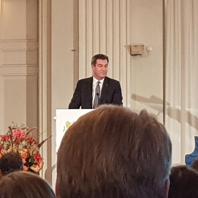 Ministerpräsident des Freistaates Bayern  Dr. Markus Söder