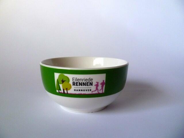Eilenriederennen "Pokal" Müslischale. Für jeden Finisher.