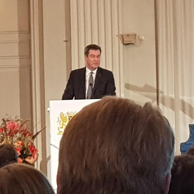 Ministerpräsident des Freistaates Bayern  Dr. Markus Söder