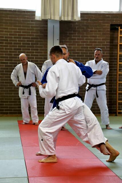 Carsten Bickenbach zeigt O Uchi Gari