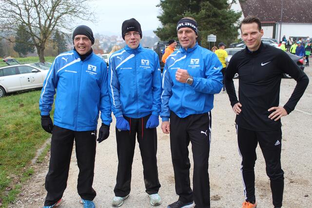 Hatten Spaß in Harburg - Georg Weger, Wenzel Kurka, Rainer Simanowski und Arslan Muminovic
