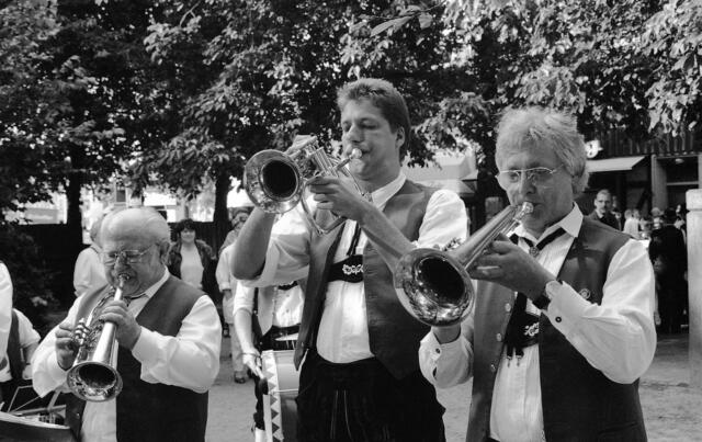 Platzkonzert auf dem Fiedelerplatz