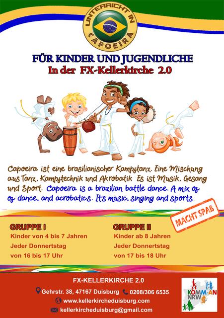 Capueira macht Spaß