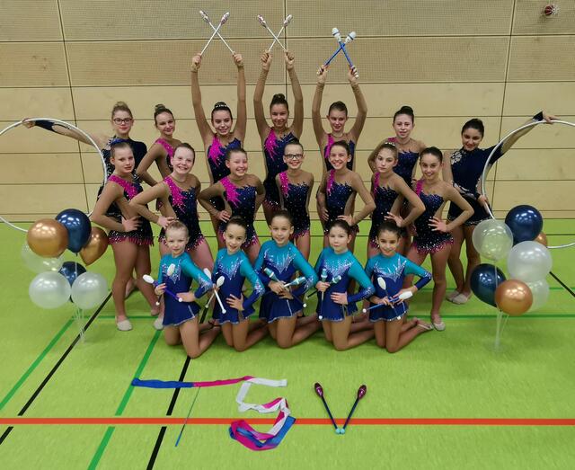 Das gesamte Team des TSV Gersthofen beim Landesfinale 2019 in Waldmünchen