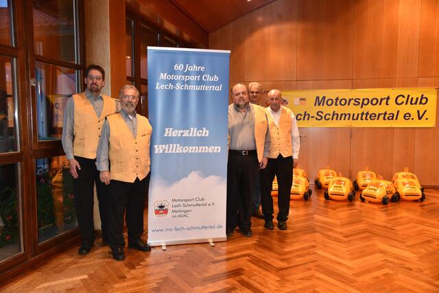 Die Vorstandschaft 2019, v. li. Martin Finkl, Kaspar Schuster, Richard Miller Roland Buck, Anton Laier