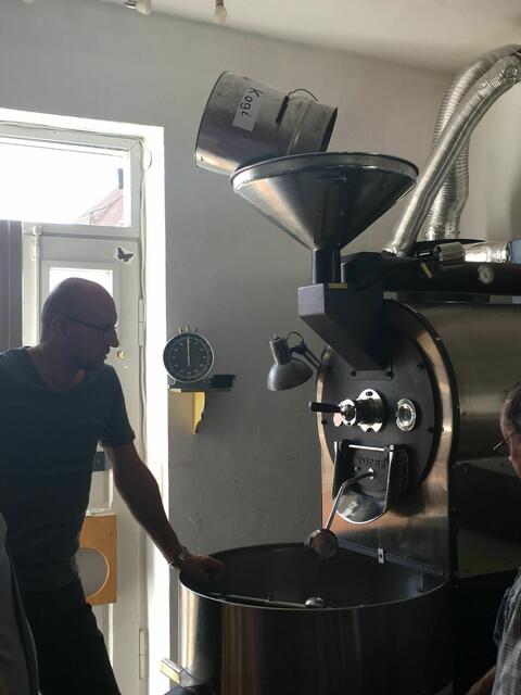 Besuch der Kafferösterei PeRu