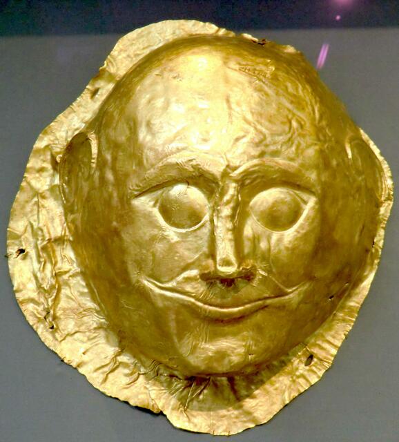 Goldmaske aus Mykene