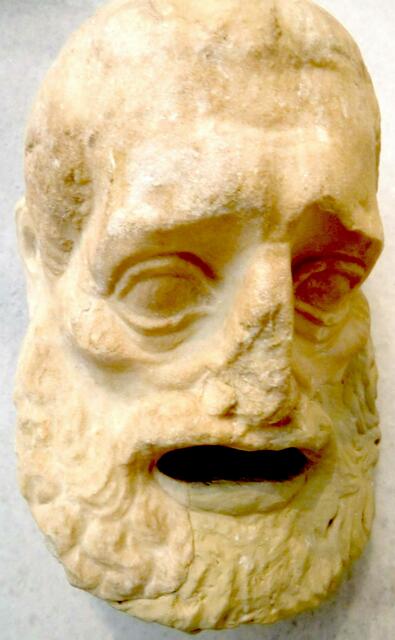 Theatermasken dekoration