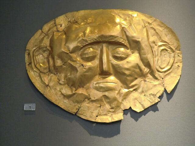 Goldmaske aus Mykene