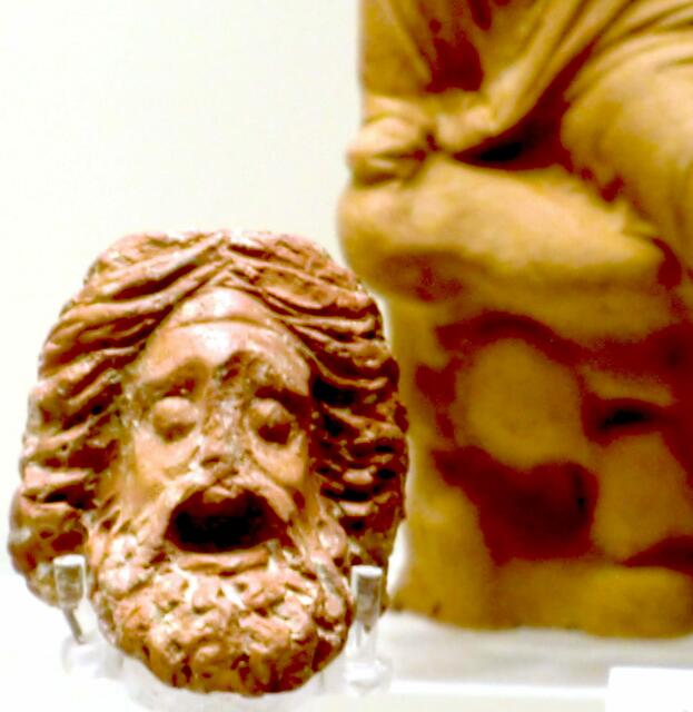 Theatermasken dekoration