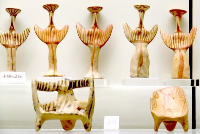 Frauenfiguren aus Mykene