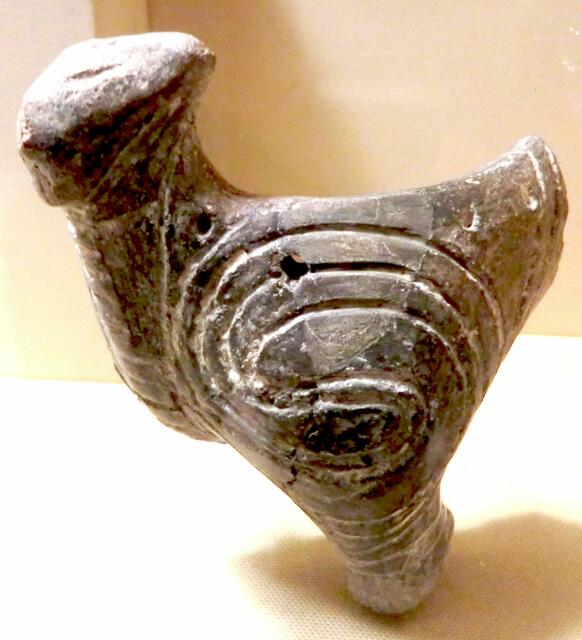 Eine Kleine Vogelflöte: 5000 Jahre alt Phillippi, Fundkomplex mit der Büffelmaske