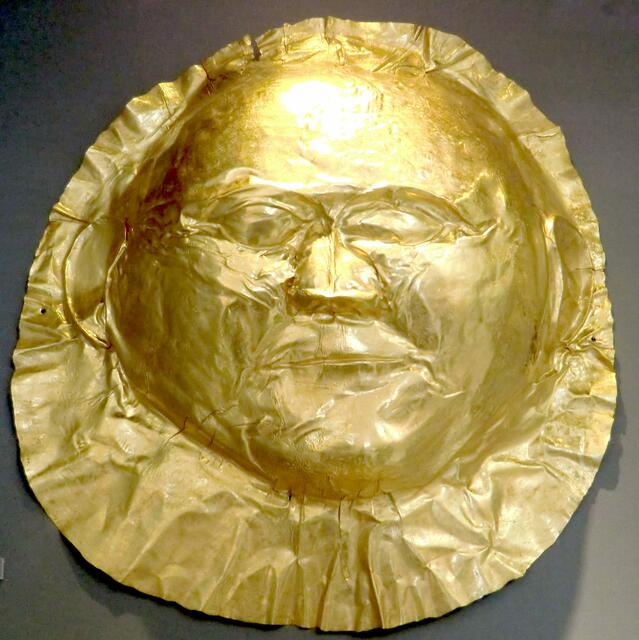 Goldmaske aus Mykene