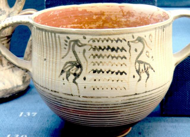 mykenisches Vogeldekor