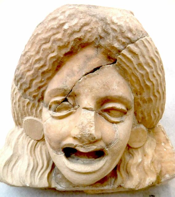 Theatermasken dekoration