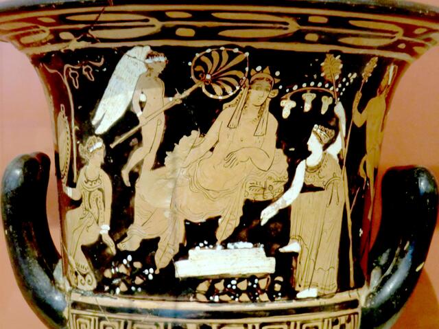 Persephone in der Unterwelt 400v.Chr.