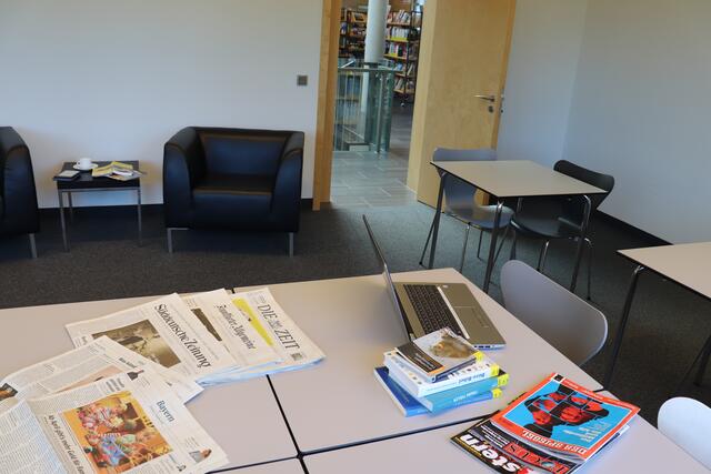 Ruhiges Lesen und Arbeiten