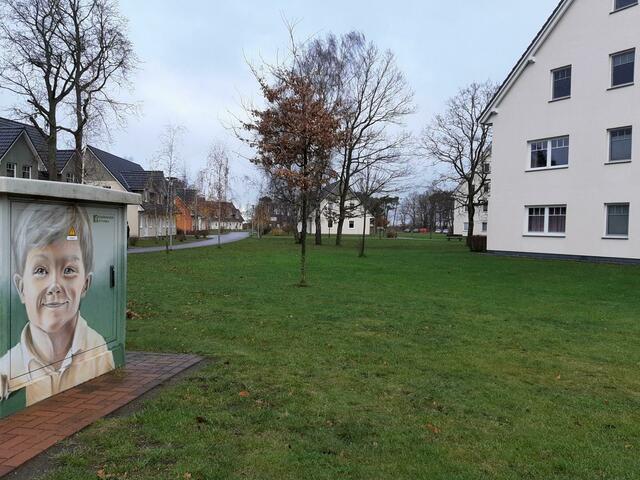 StrandResort Markgrafenheide mit den Dünenhäusern und Haus Achterdeck (rechts)