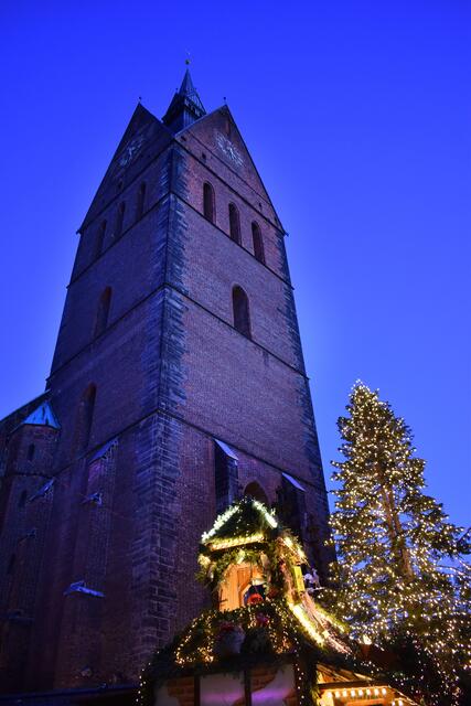 Weihnachtsmarkt an der Marktkirche