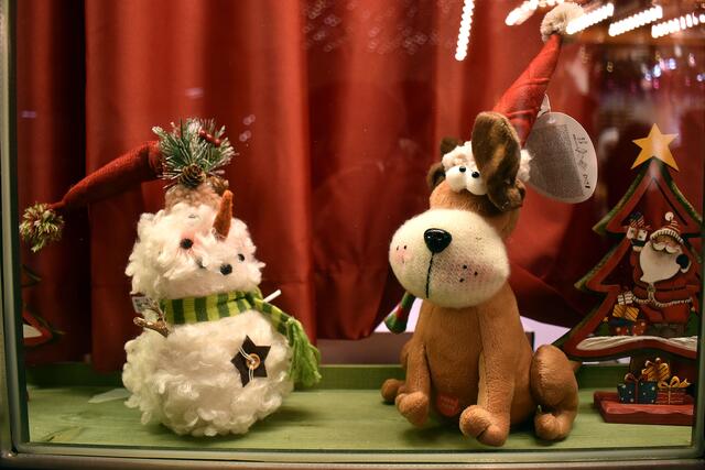 Detail an einem Marktstand