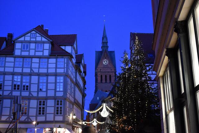 Lichterglanz in der hannoverschen Altstadt