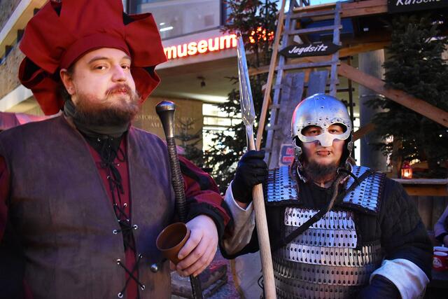 Finsteres Mittelalter im "Historischem Dorf"