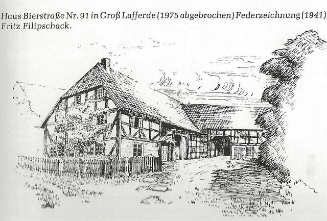 So sah Haus Nr. 91 aus, vor dessen Gehsteig der Brunnen Bierstraße gewesen sein soll.