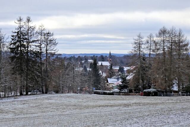 Blick vom Infang auf Friedrichsbrunn