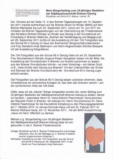 BAKI-Information für Herrn Dr. Andreas Bovenschulte