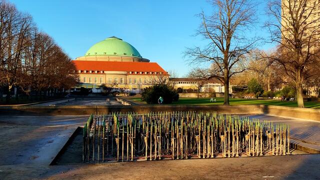 1. 1. Januar 2020. Im Stadtpark in Hannover am Congress Centrum. 1