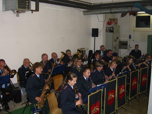 musikalische Unterhaltung durch den Musikzug Schulenburg