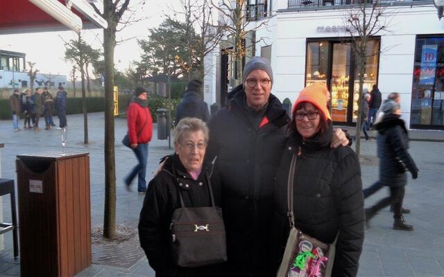 In Binz getroffen: Wolfgang Lippert.