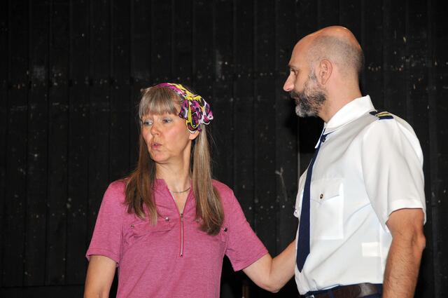 Szenenfoto von der Probe.