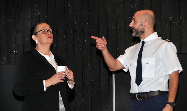 Szenenfoto von der Probe.