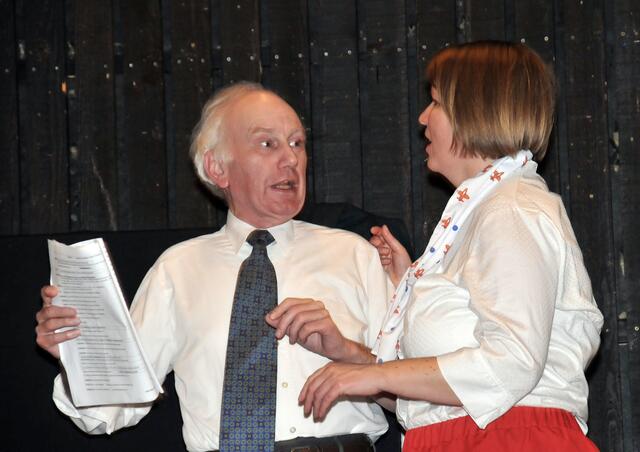 Szenenfoto von der Probe.