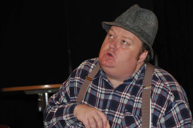 Szenenfoto von der Probe.