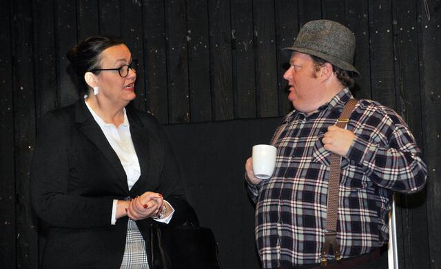 Szenenfoto von der Probe.