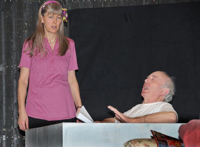 Szenenfoto von der Probe.