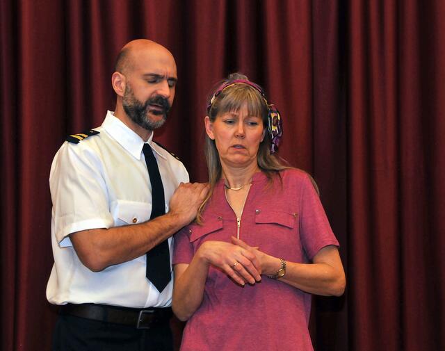 Szenenfoto von der Probe.